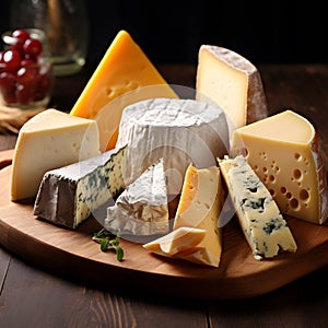 Various types cheese delight the senses with their diverse flavors, textures, and aromas. From the sharp tanginess cheddar to the