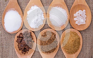 Various Types Of Sugar X