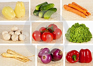 Various vegetables