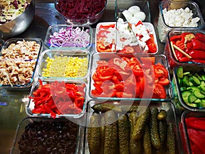 Various vegetables - swedish buffet