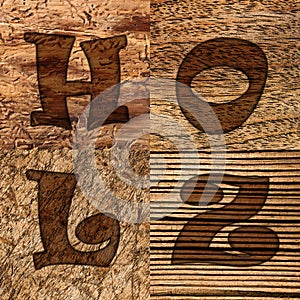 Various wood backgrounds photo