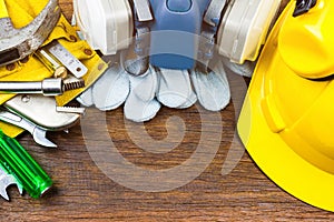 Various working equipment.