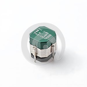Varistor isolated on a white background