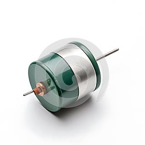 Varistor isolated on a white background