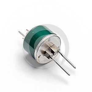 Varistor isolated on a white background