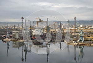 Varna, Bulgaria shipyards