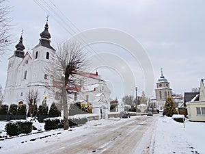 Varniai church and priest seminary , Lithuania photo