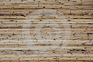 Varnished bamboo background