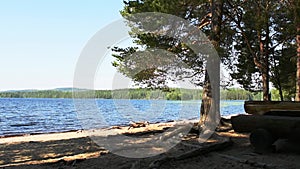 Varpaisniemi Beach in Jämsä, Finland