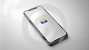 Varta AG Logo on a Smartphone's Edge: A Subtle and Stylish Design Element  AI Generated