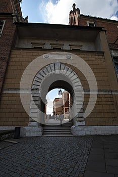 The Vasa Gate and bastion of Vladislav IV of the Wawel Royal Castle.