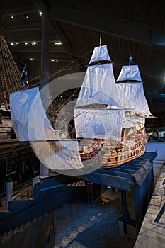 Vasa Warship at the Nordic Museum, Stockholm