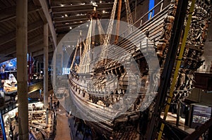 Vasa Warship at the Nordic Museum, Stockholm