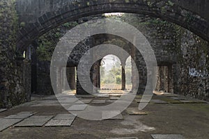 Vasai Fort at Vasai,Thane,Maharashtra,India