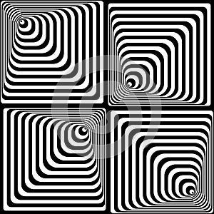 Vasarelly optical effect.