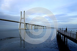 Vasco da Gama bridge, Biggest bridge of Europe