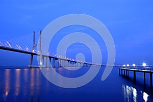 Vasco da Gama bridge, Biggest bridge of Europe photo