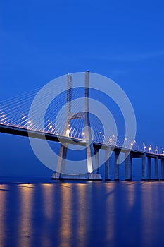 Vasco da Gama bridge, Biggest bridge of Europe photo