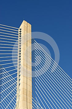 Vasco da Gama bridge, Lisbon, Portugal