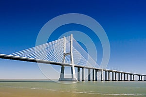 The Vasco da Gama Bridge in Portugal