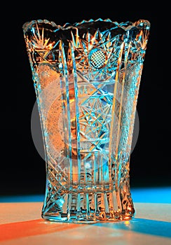 Vase Of Cut Glass