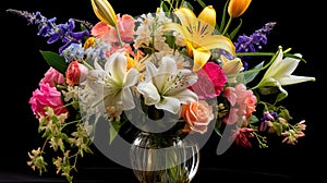 vase flower arrangment