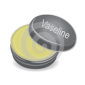 Vaseline vector illustration