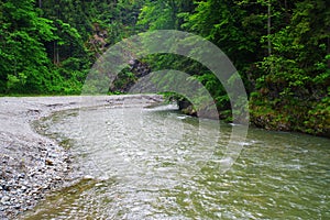 The Vaser valley in Maramures Mountains. photo