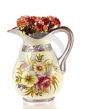 Vases with flowers