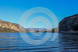 Vaseux lake, Oliver, British-Columbia, Okanagan Valley, Canada