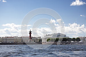 Vasilievsky island in St.Petersburg