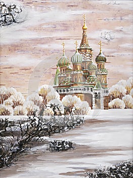 Vasily Blazhennogo's Temple photo