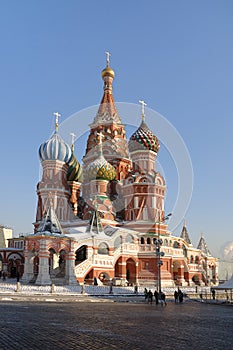 Vasily Blazhenny Cathedral, Red Square, Moscow, Russia