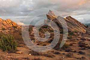 Vasquez Rocks Natural Area Park in California.