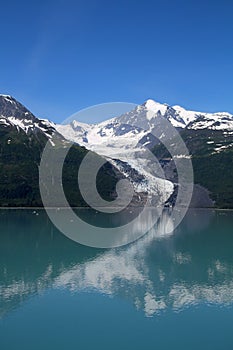 Vassar Glacier in College Fjord, Alaska