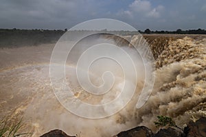 Vast Expanse of Chitrakote  fall on Indravati River near Jagdalpur,Chhattisgarh, India photo