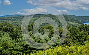 the vast landscapre of the quabbin reservoir