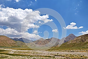 Vast plain of Lar National Park , Iran photo