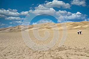 Vast Sand Dunes Near Alamosa photo