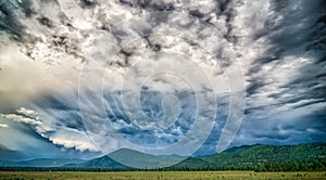 Vast scenic montana state landscapes and nature