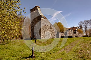 Vasterstad church ruin