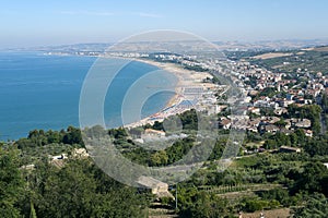 Vasto (Chieti, Abruzzi, Italy), panorama photo