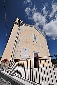 Vastogirardi, Isernia, Molise.  Church of Maria Santissima delle Grazie.