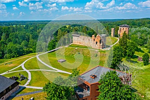 Vastseliina episcopal castle in Estonia