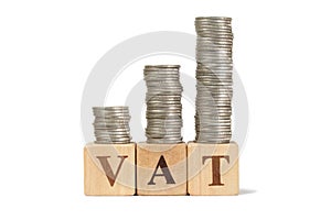 VAT concept photo