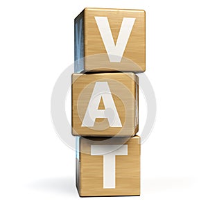 VAT Tax. Value Added Tax Clipart photo