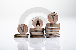 Vat Word On Growing Stacked Coins photo