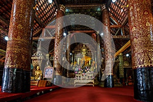 Vat xieng thong ratsavoravihanh Luang Pra Bang laos, ancient temple