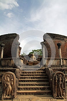 Vatadage in Sacred Quadrangle, Polonnaruwa