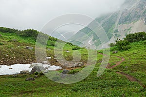 Vatchkazhets valley former volcano field, Kamchatka, Russia